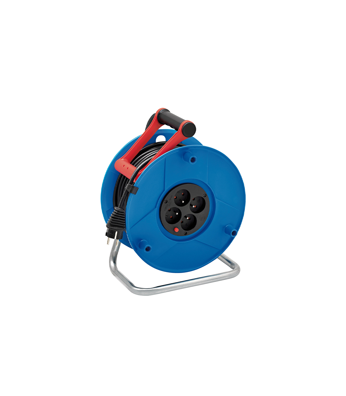 Enrouleur de câble Standard S 50 4 prises 50 m BRENNENSTUHL
