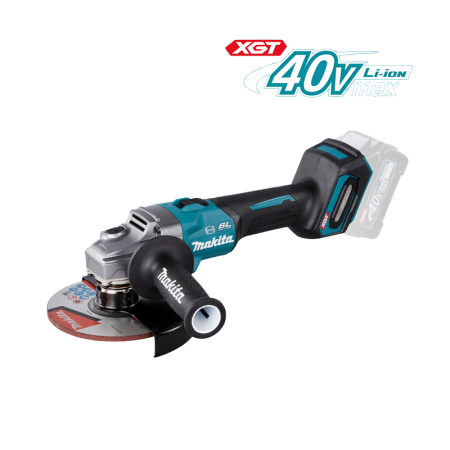 Meuleuse Ø150mm 40V GA035GZ + 2 batteries 40V 4 Ah + chargeur rapide DC40RA MAKITA