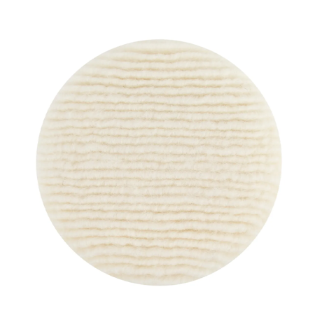 Lot de 2 peau de mouton bouclée Ø 150 mm auto-agrippante MIRKA