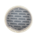 Lot de 2 peau de mouton bouclée Ø 150 mm auto-agrippante MIRKA