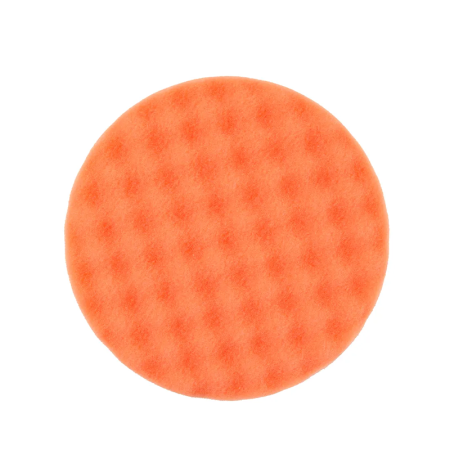 Mousse de polissage Ø 150 mm orange alvéolée MIRKA