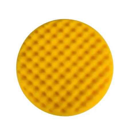 Mousse de polissage Ø 150 mm jaune alvéolée MIRKA