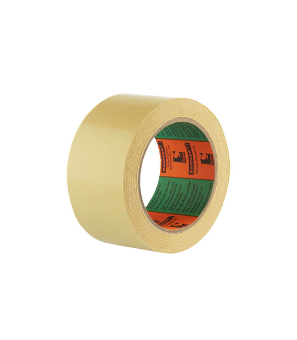 Ruban adhésif double face "808" PP Blanc 50mm x 25m BARNIER