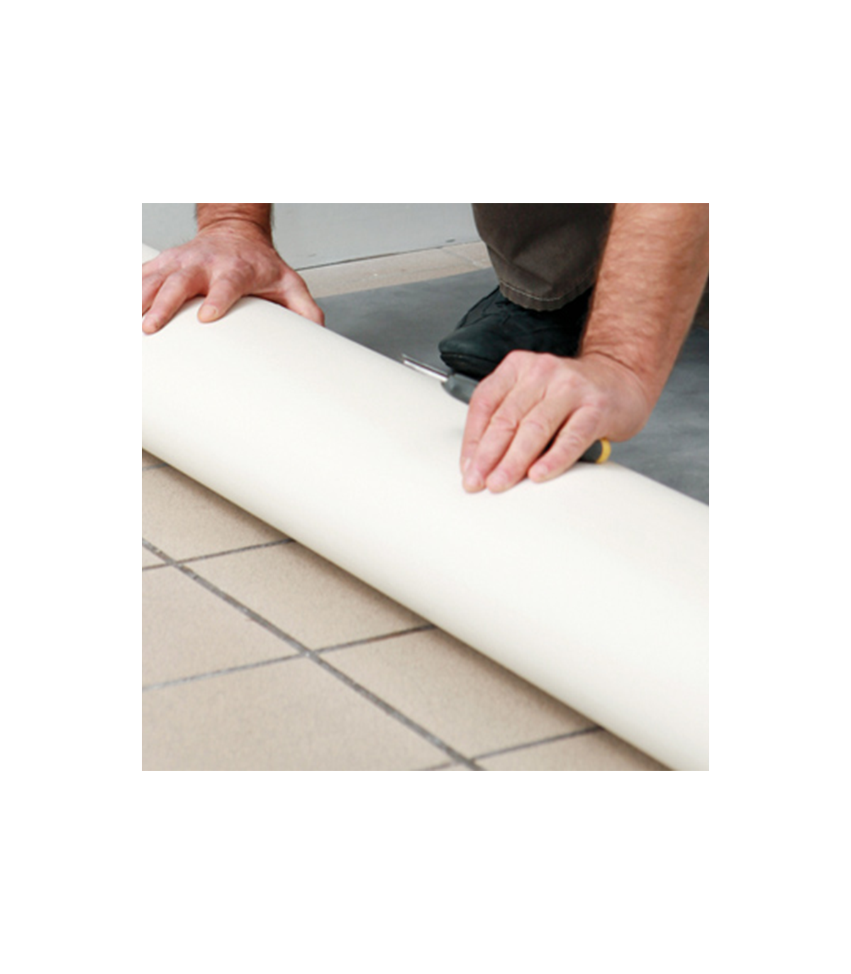 Ruban adhésif double face "808" PP Blanc 50mm x 25m BARNIER