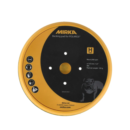 Plateau de lustrage pour POLAROS Ø 135 mm rigide MIRKA