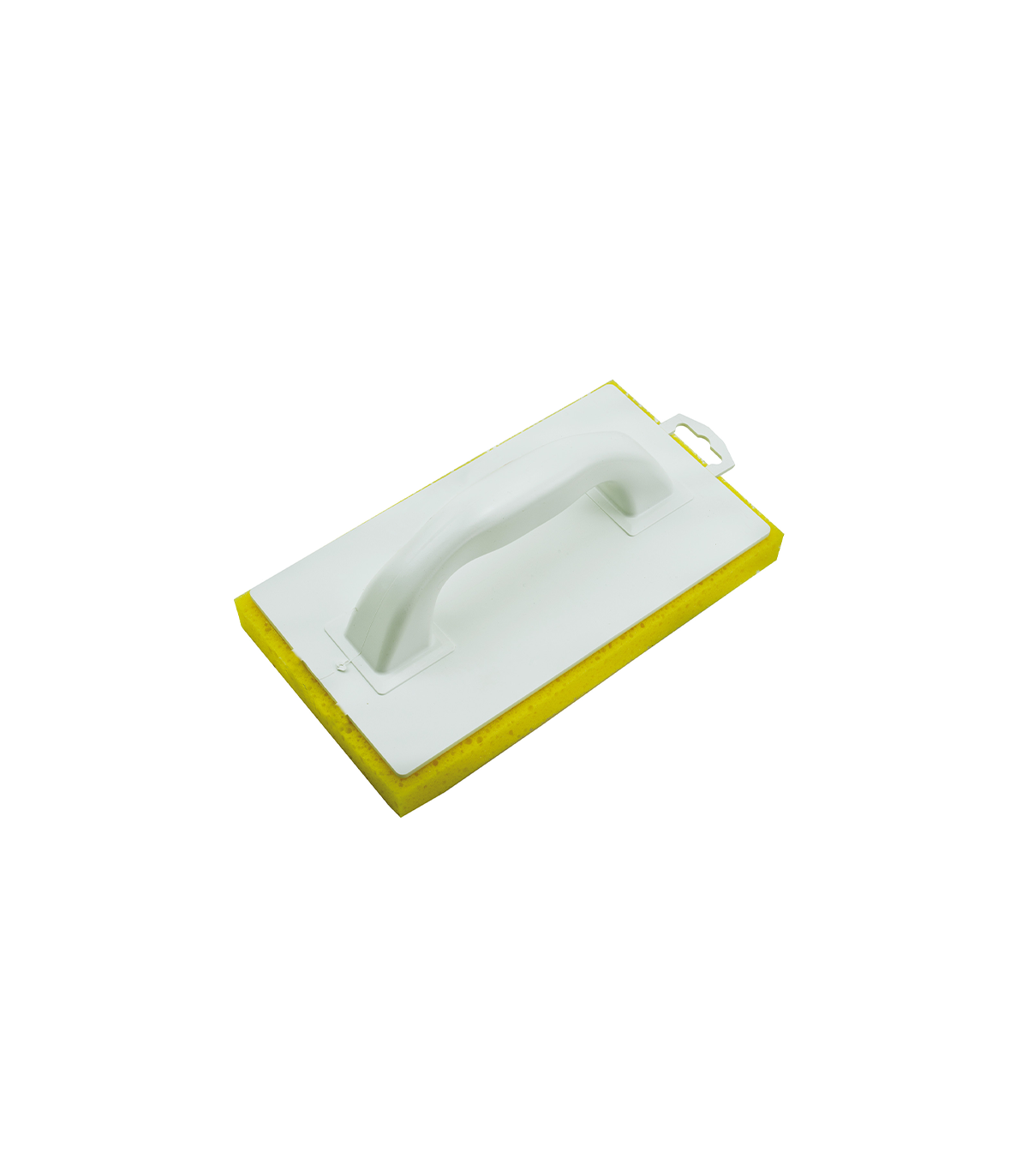 Taloche monobloc rectangulaire mousse PU jaune 14x25 cm MONDELIN