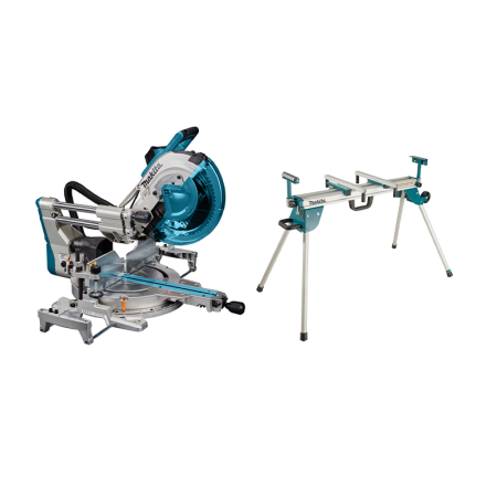 Pack scie radiale Ø305 mm LS1219L + Etabli extensible WST06 MAKITA