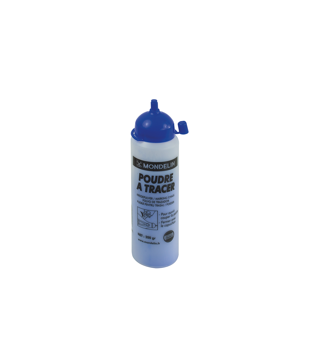 Poudre à tracer bleue 400 g MONDELIN