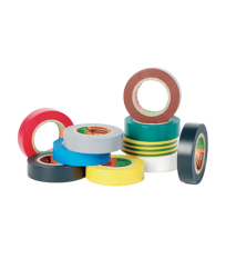 10 rubans adhésifs PVC repérage électrique "6022" 15mm x 10m Multi-teintes BARNIER