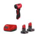 2 batteries 4 Ah 12 V + 1 chargeur C12C