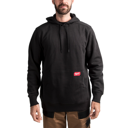 Sweat à capuche Mid weight noir MILWAUKEE