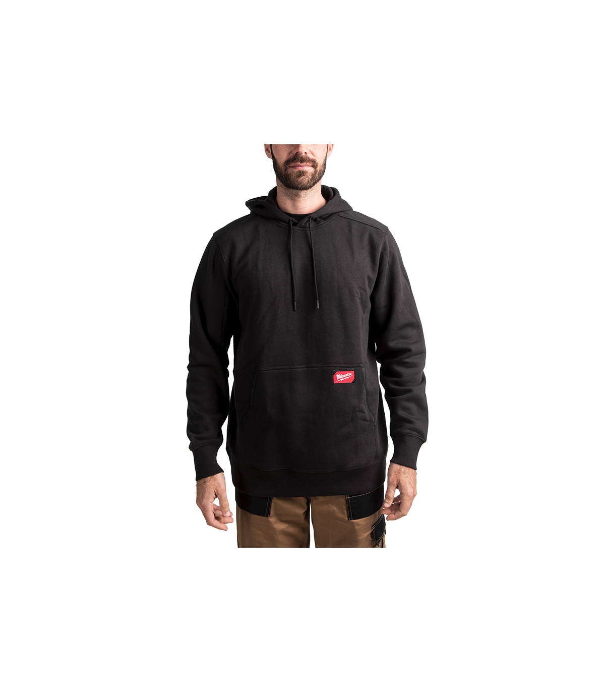 Sweat à capuche Mid weight noir MILWAUKEE