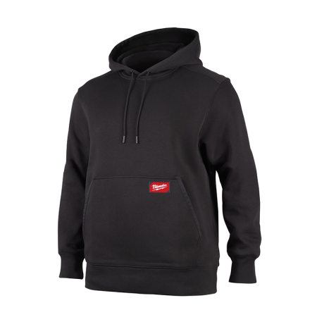 Sweat à capuche Mid weight noir MILWAUKEE