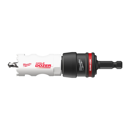 Porte scies cloches Hole Dozer QL Arbor Ø14-30 mm MILWAUKEE