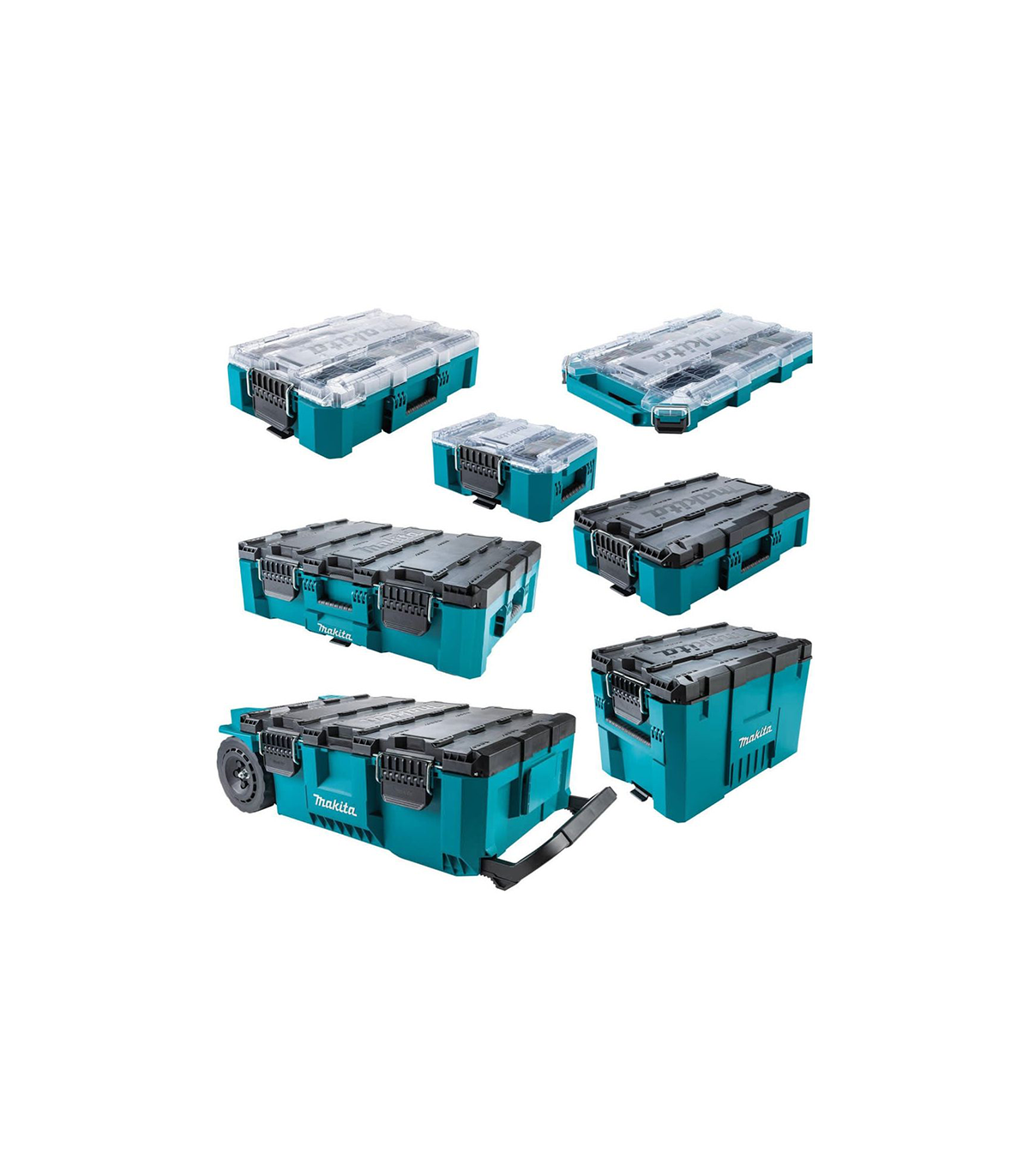 Pack de 7 coffrets MAKTRAK MAKITA