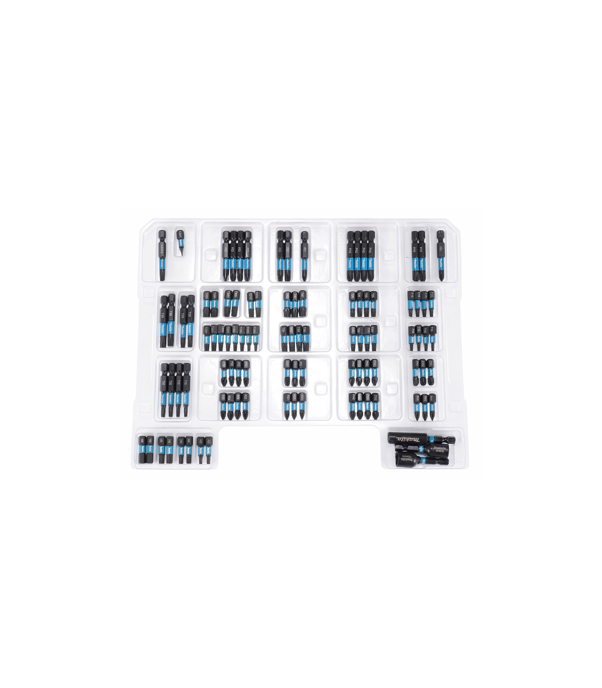 Coffret 100 embouts IMPACT BLACK MAKITA