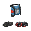 2 batteries GBA 18V 4 Ah + 1 chargeur GAL 18V-40