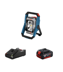 Projecteur de chantier GLI 18V-3000 + 1 batterie GBA 18V 4 Ah + 1 chargeur GAL 18V-40 BOSCH