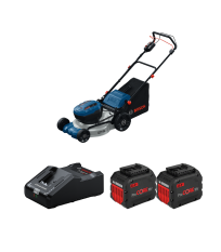 Tondeuse 2 x 18V GRA 18V2-46 SP + 2 batteries Procore 18V 12 Ah + 1 chargeur GAL 18V-160 BOSCH