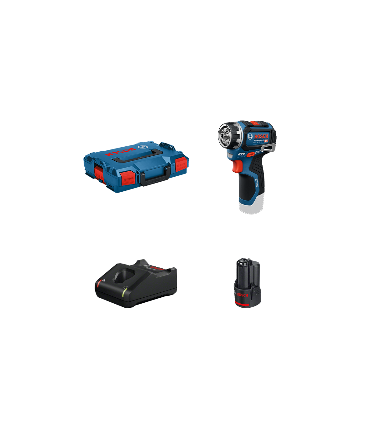 Perceuse visseuse GSR 12V-32 FC + 1 batterie 12V 3 Ah + 1 chargeur GAL 12V-40 BOSCH