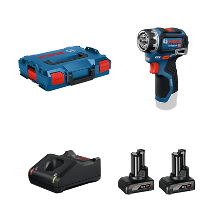 Perceuse visseuse GSR 12V-32 FC + 2 batteries 12V 6 Ah + 1 chargeur GAL 12V-40 BOSCH