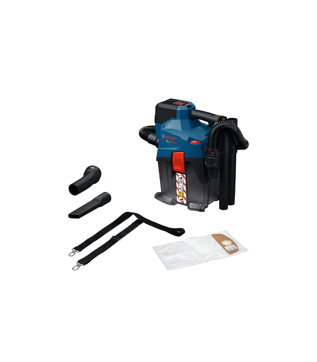 Aspirateur à batterie eau et poussière GAS 18V-6LS BOSCH