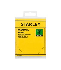 Agrafes type G 8mm x 5000 STANLEY