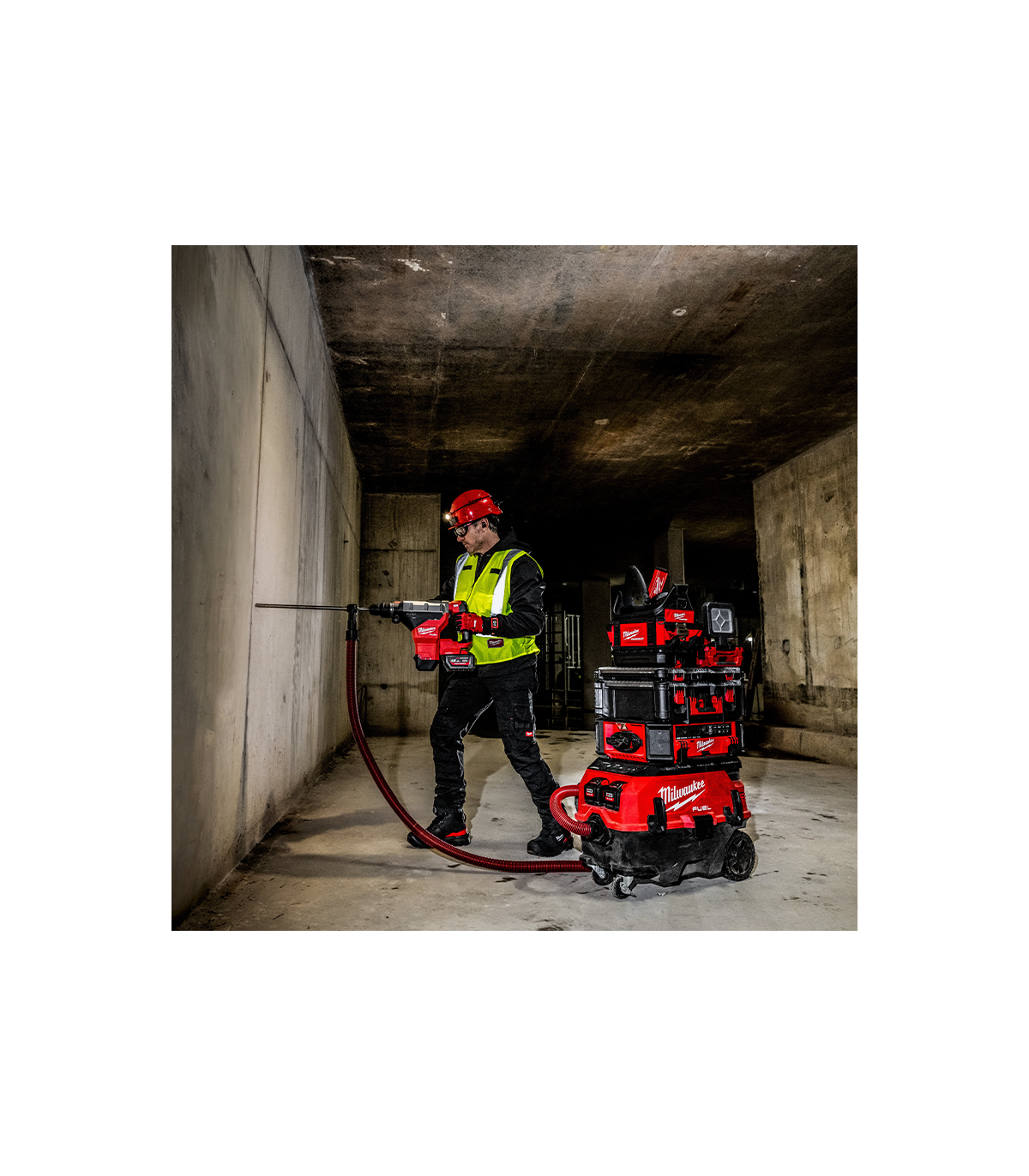 Aspirateur 18V M18 ONEF2VC34M-0 CLASSE M MILWAUKEE