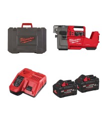 Rainureuse à rouleaux M18 FRGRO114-802C + 2 batteries Forge 18V 8 Ah + 1 chargeur M12-18FC MILWAUKEE