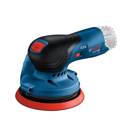 Ponceuse excentrique Ø125 mm GEX 12V-125 + 1 Batterie GBA 12V 3 Ah + 1 chargeur GAL 12V-40 + Coffret de 9 abrasifs O780 Ø125 mm