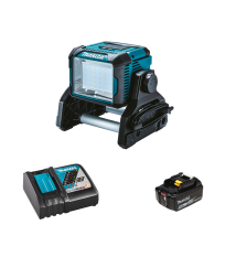 Projecteur de chantier 3000 lm DEADML811 + 1 batterie BL1850B 18V 5 Ah + 1 chargeur rapide DC18RC MAKITA
