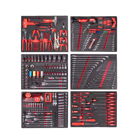 Servante équipée 7 tiroirs 69CM TOOLGUARD 337 outils MILWAUKEE