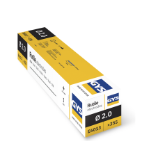 355 Électrodes rutiles E6013 Ø2 mm GYS