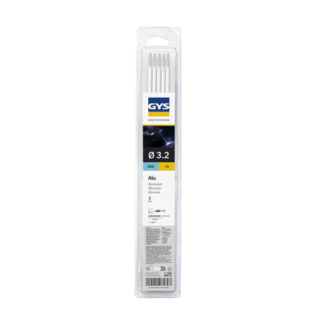 5 électrodes Alu Ø3,2 mm AlSi5 GYS