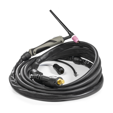 Torche TIG 17 DB - air - 4m - CONNECT. 35/50 + AMPH 7pts GYS