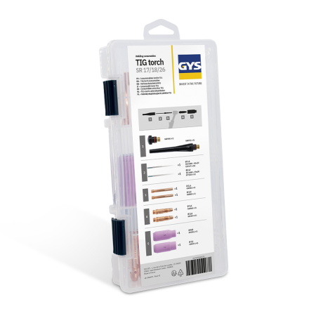 Coffret accessoires Torche TIG SR17 /18 / 26 GYS