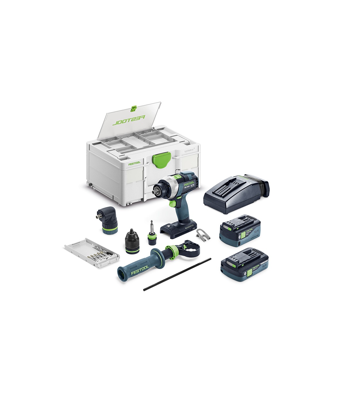 Perceuse-visseuse TDC 18/4 5,0/4,0 I-Set QUADRIVE FESTOOL