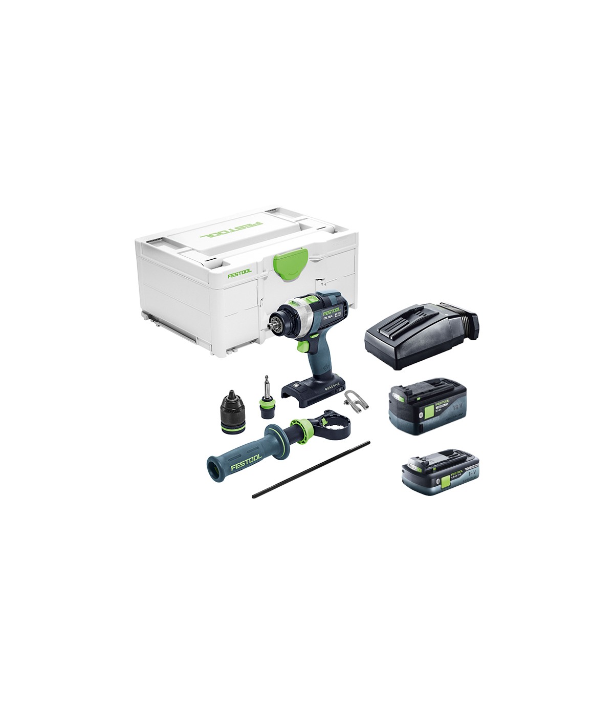 Perceuse-visseuse à percussion TPC 18/4 5,0/4,0 I-Plus QUADRIVE FESTOOL