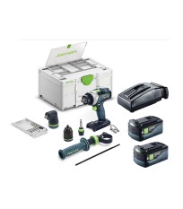Perceuse-visseuse à percussion TPC 18/4 5,0/4,0 I-Set QUADRIVE FESTOOL