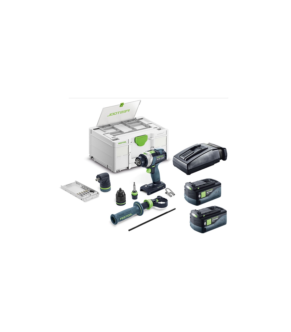 Perceuse-visseuse à percussion TPC 18/4 5,0/4,0 I-Set QUADRIVE FESTOOL