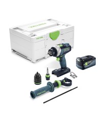 Perceuse-visseuse TDC 18/4 I-Basic + 1 batterie 18V 5 Ah HP-ASI FESTOOL