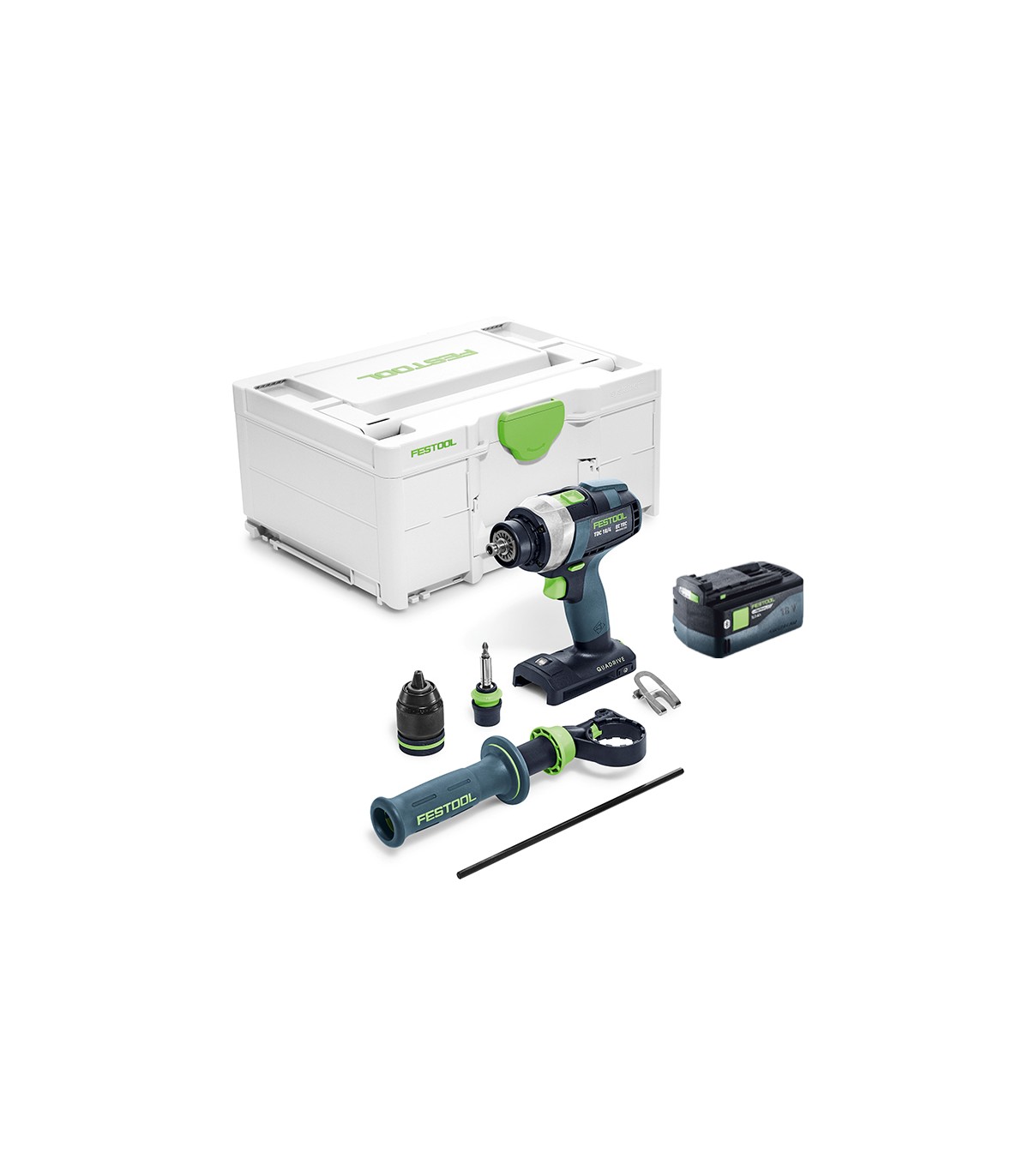 Perceuse-visseuse TDC 18/4 I-Basic + 1 batterie 18V 5 Ah HP-ASI FESTOOL