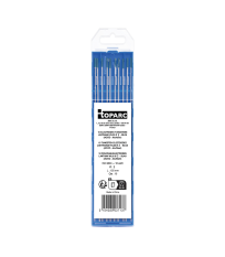 10 électrodes tungstène lanthane WL20 Ø2 mm GYS