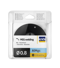 Fil plein alu AlMg5 Ø0,8 mm bobine S100 ER5356 GYS