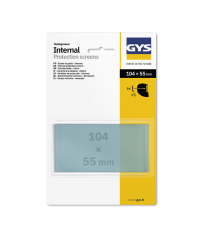 5 écrans de protection internes 104 x 55 mm MASTER 11 / EXPERT 11 / PROMAX GYS