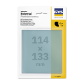 10 Écrans de protection externes 114 x 133 mm GYSMATIC 9/13 - 5/13 / ERGOTECH / SPACEVIEW GYS