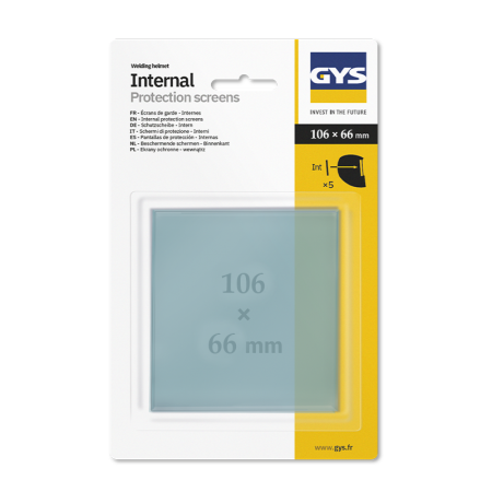 10 écrans de protection internes 106 x 66 mm GYSMATIC 9/13 GYS