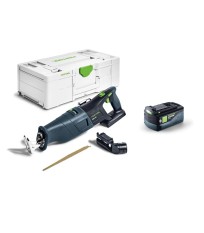 Scie sabre sans fil RSC 18 EB-Basic + 1 batterie 18V 5 Ah HP-ASI FESTOOL