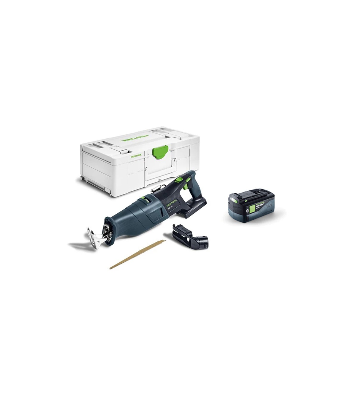 Scie sabre sans fil RSC 18 EB-Basic + 1 batterie 18V 5 Ah HP-ASI FESTOOL