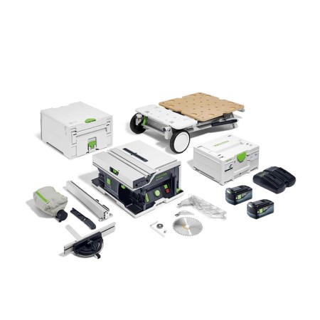 Scie sur table sans fil CSC SYS 50 EBI-Set FESTOOL